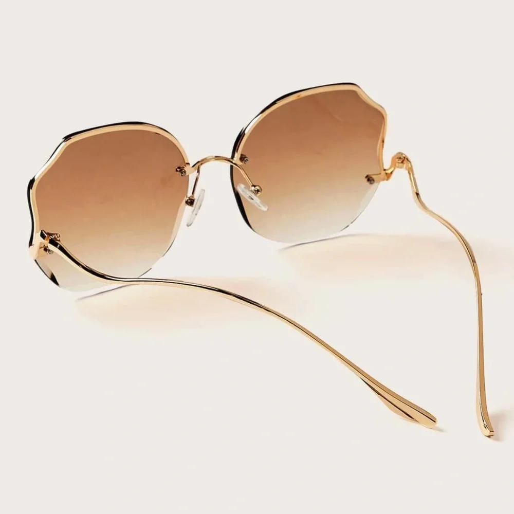 Bug Eye Large Colored Lens Sunnies Sunglasses - Picture 7 of 9